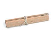 Ferramentas úteis de bambu de suporte de escova da cor natural, caso 41,5 * 56cm do rolo da escova do artista