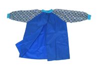 Blusa de nylon de pintura Sleeved longa 60cm dos aventais das crianças bonitos do projeto