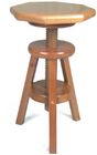 Cadeira de dobramento do tamborete do artista portátil, o tamborete dos pintores de madeira da altura ajustável