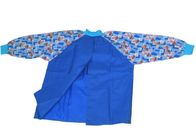 Blusa de nylon de pintura Sleeved longa 60cm dos aventais das crianças bonitos do projeto