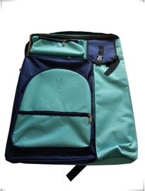 saco frente e verso à mão da gaveta 4K que costura o saco de pintura Multi-funcional azul vermelho e amarelo