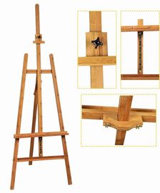 Suporte ajustável do tripé da armação da pintura do artista do bambu para pintar o OEM disponível